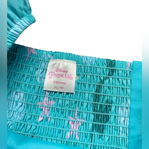 DISNEY PRINCESS girls the Little mermaid casual dress square neck dress XL/14 - Picture 6 of 6